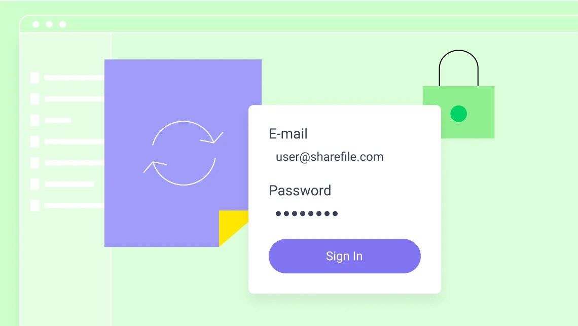 Sign In and Sync Illustration