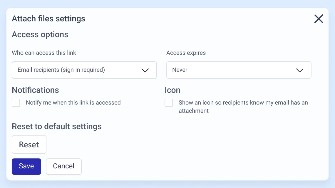 Manage File Access Beyond Email