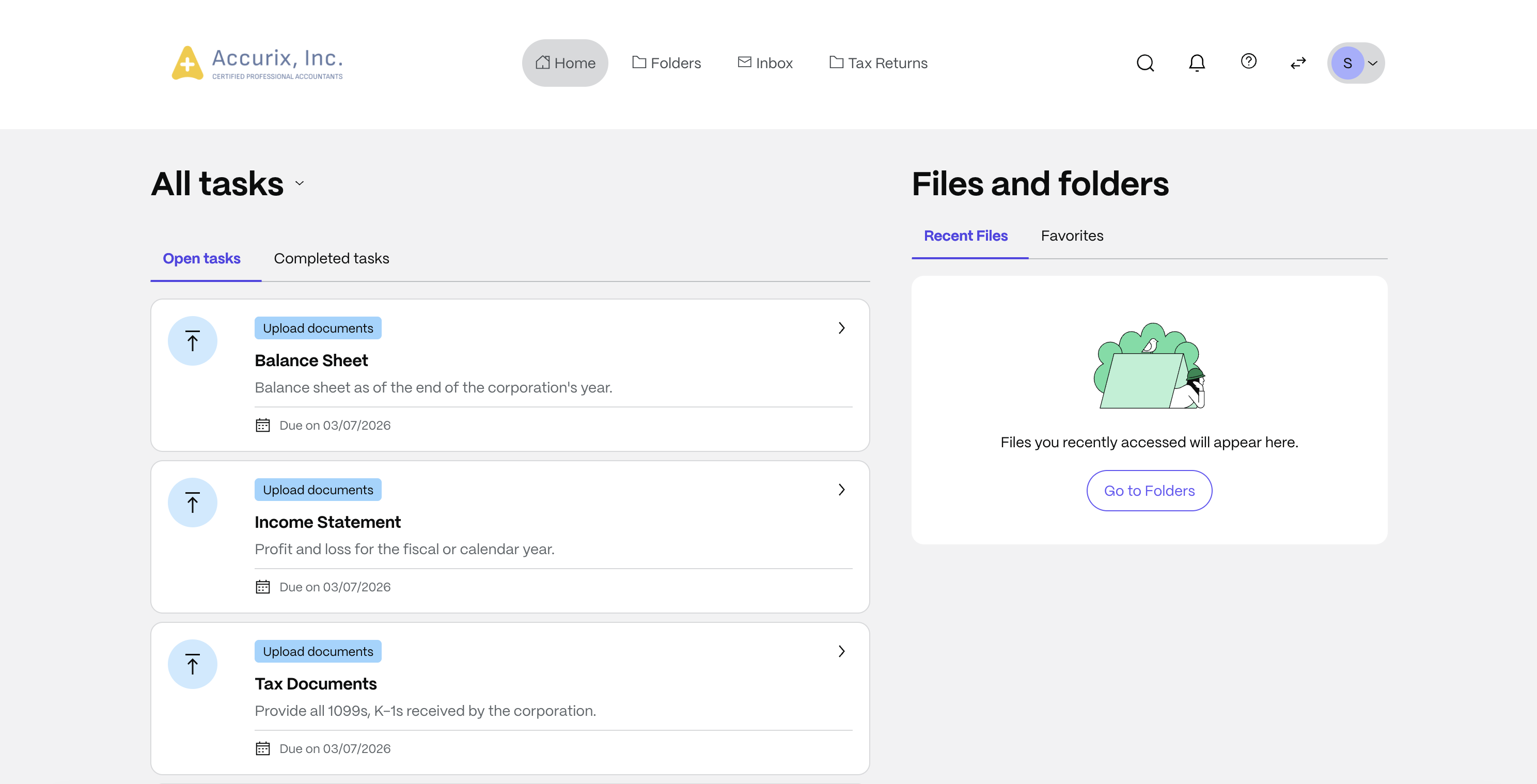 client portal