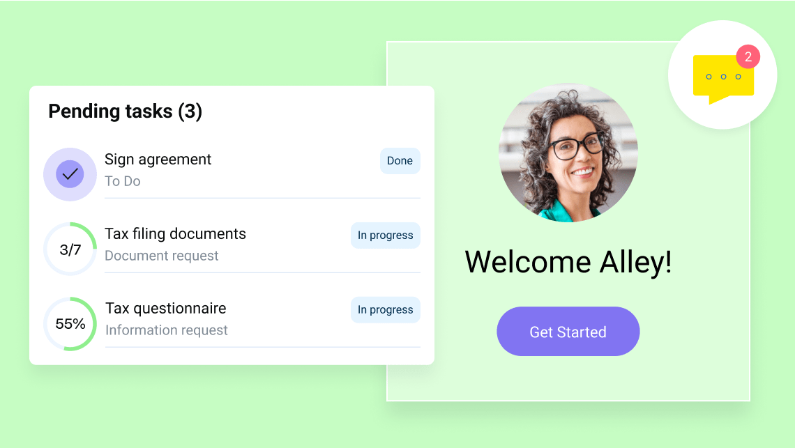 Organization and Workflows Illustration